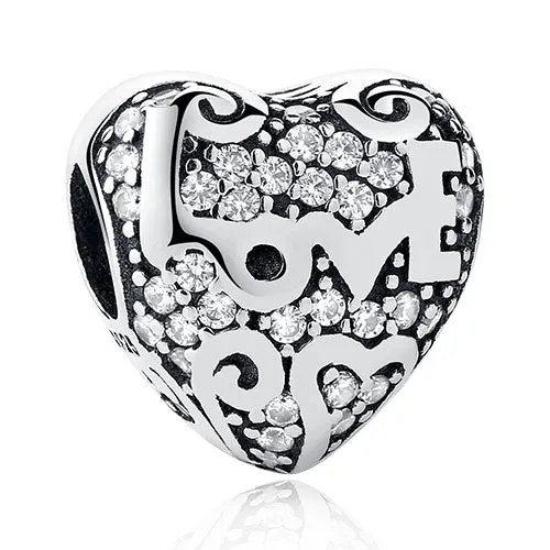 19 Styles Authentic 925 Sterling Silver Heart,Bow Knot,Tree Charms Bijoux Beads Fit Original Pandora Charm Bracelet Jewelry