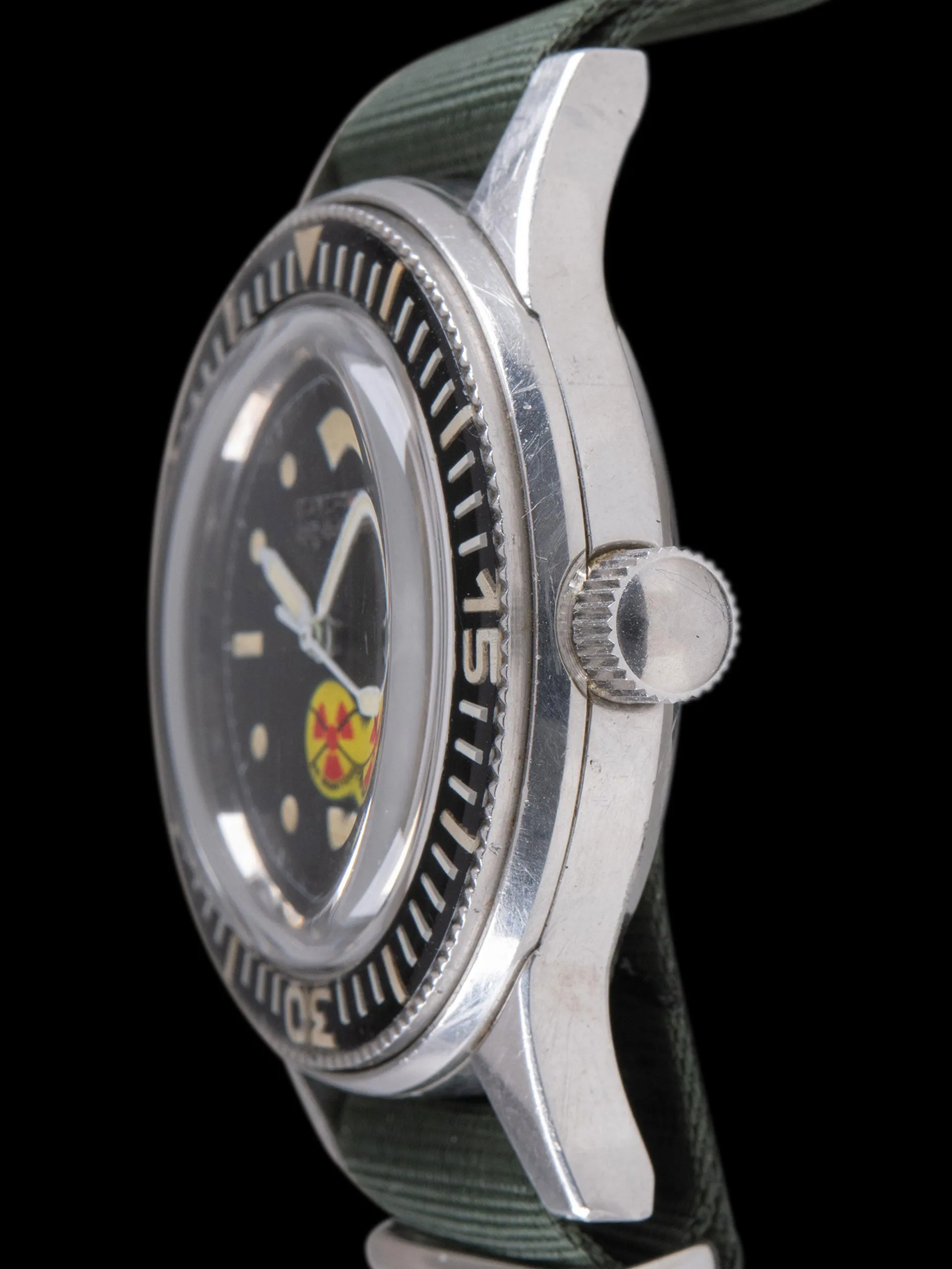 1960s Blancpain Fifty Fathoms "No Radiations" Bundeswehr Military-Issued