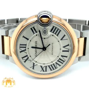 42mm Ballon Bleu De Cartier Watch with Two-tone Oyster Bracelet (Model number: 3896 )