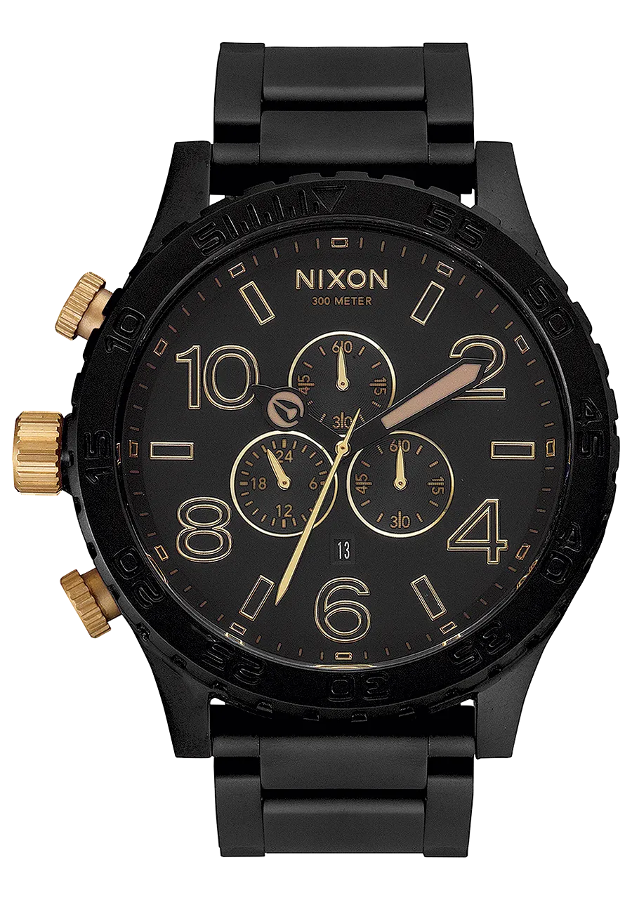 51-30 Chrono - Matte Black / Gold