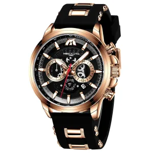 8332M | Quartz Men Watch | Rubber Band