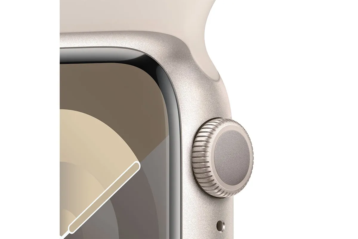 Apple Watch Series 9  | 41mm | Starlight Aluminium Starlight Sport Band M/L