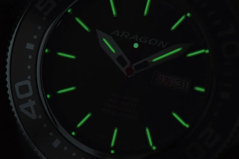 ARAGON Divemaster T100 Automatic 50mm A056BLK