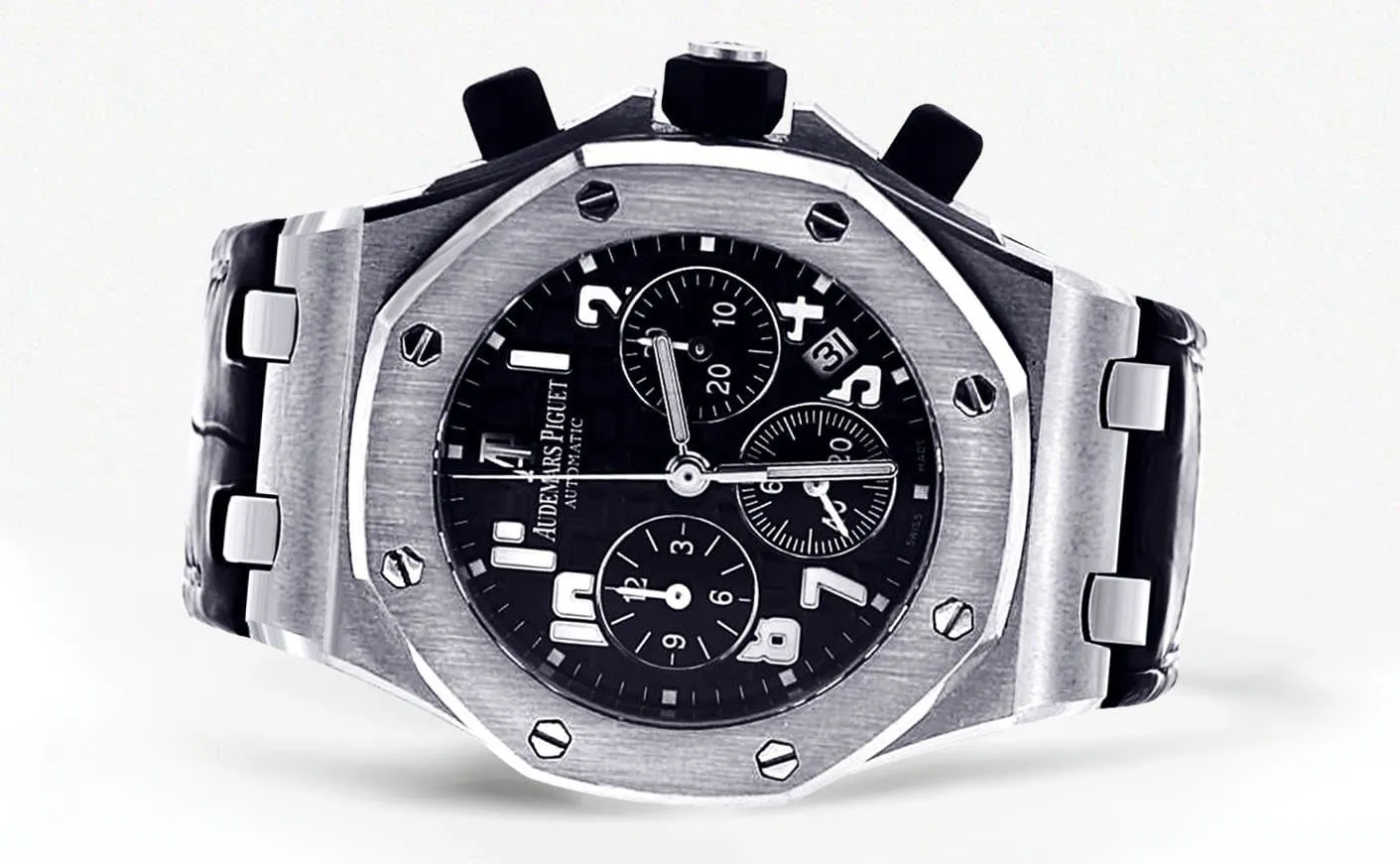 Audemars Piguet Royal Oak Offshore Watch For Women | Stainless Steel | 37 Mm