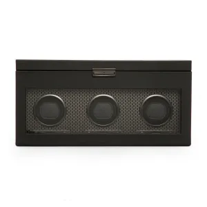 Axis Triple Watch Winder with Storage