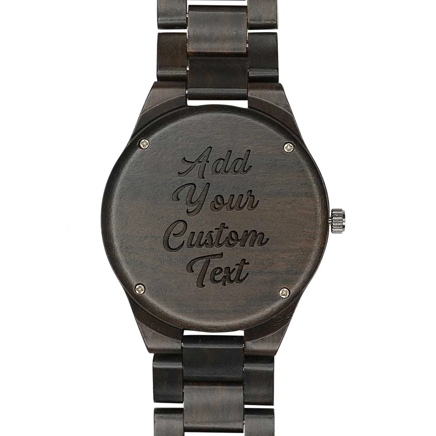 Black Belt Wooden Watch