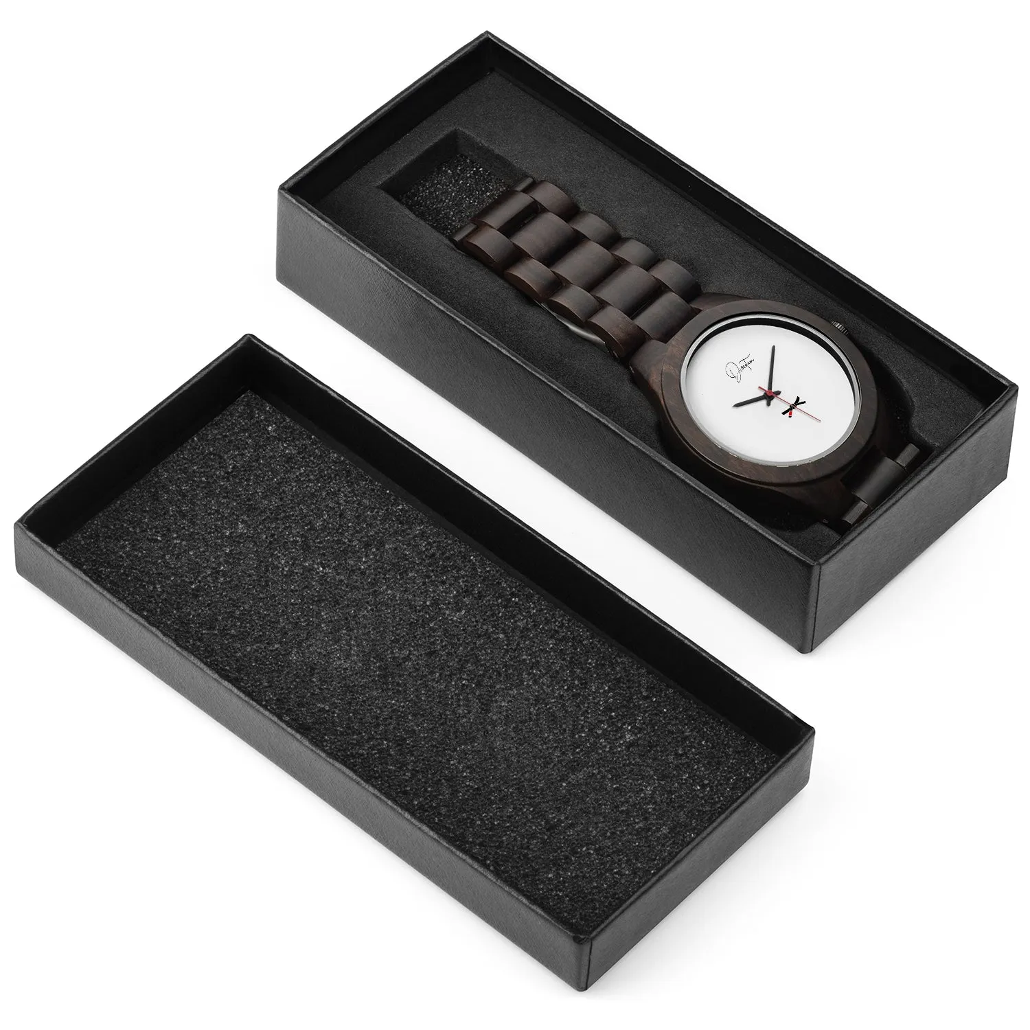 Black Belt Wooden Watch