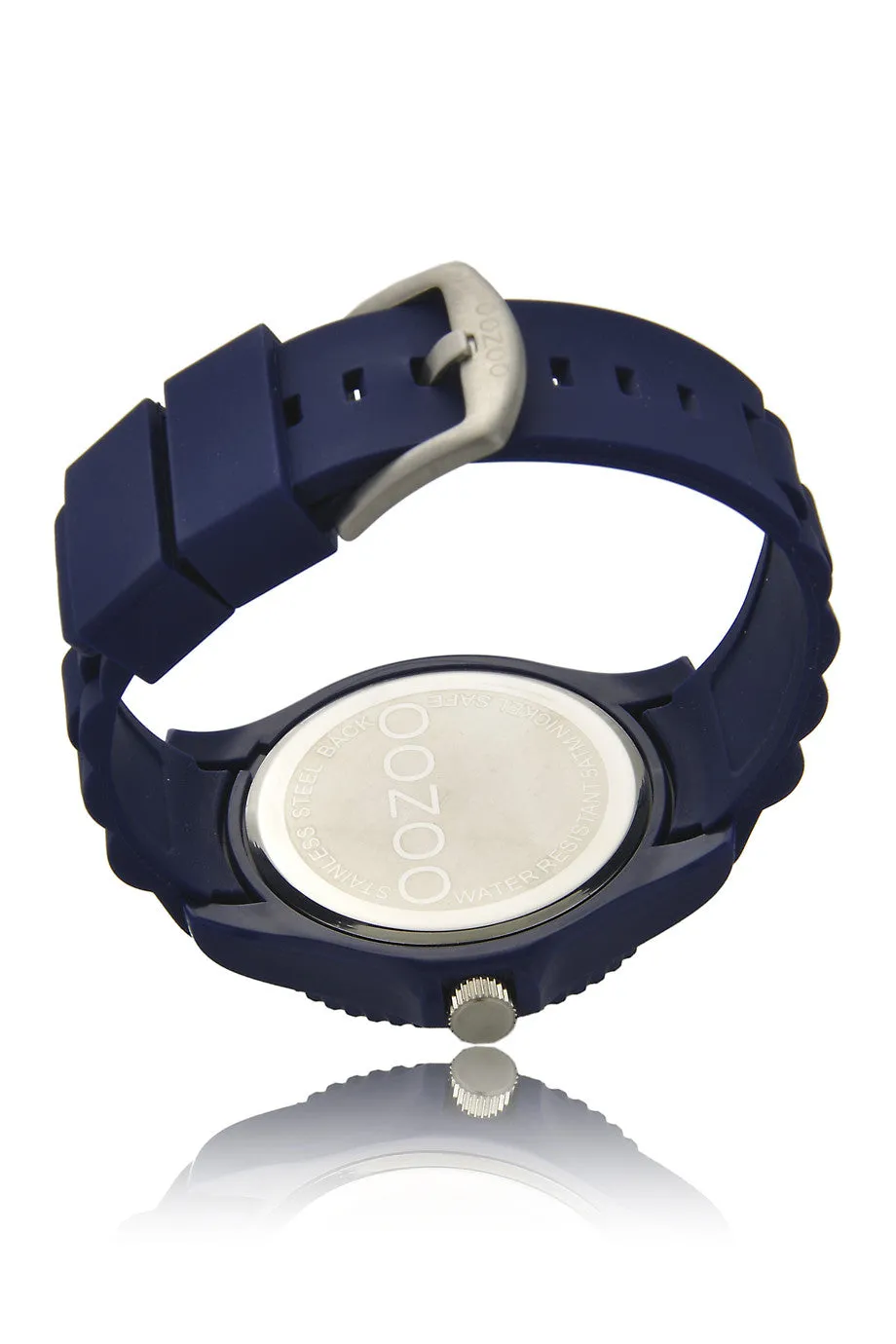 C4168 Dark Blue Silicone Watch