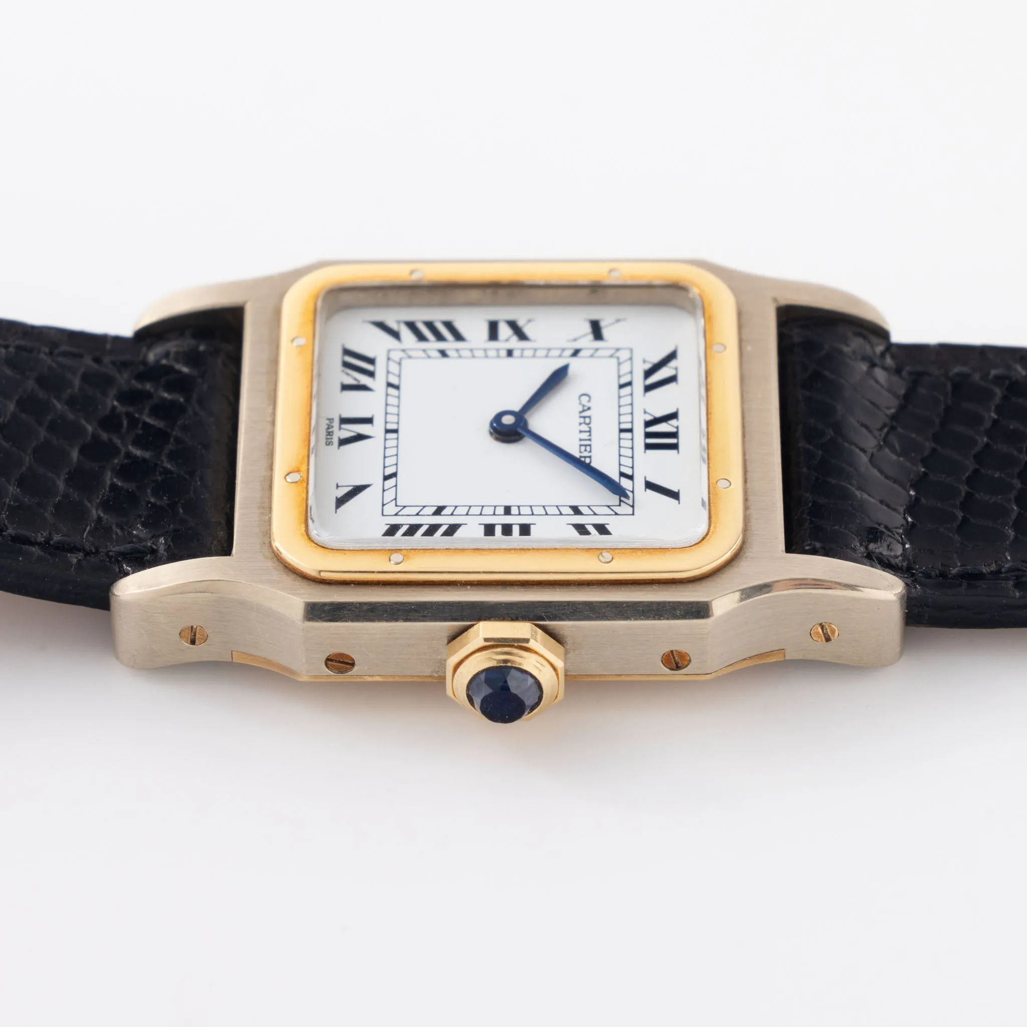 Cartier Santos "Deux Ors" Grand Modèle Ref 78225