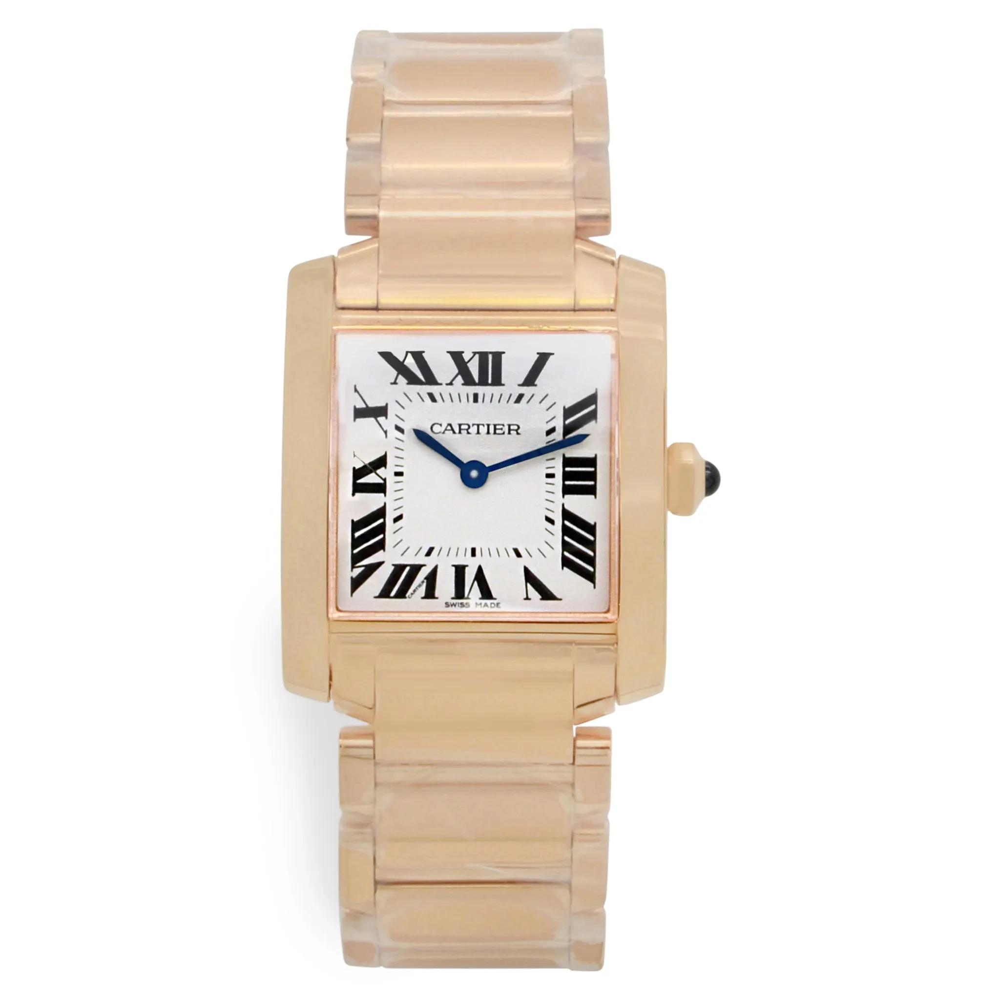 Cartier Tank Francaise WGTA0030 Silver-tone Dial Quartz Women's Watch