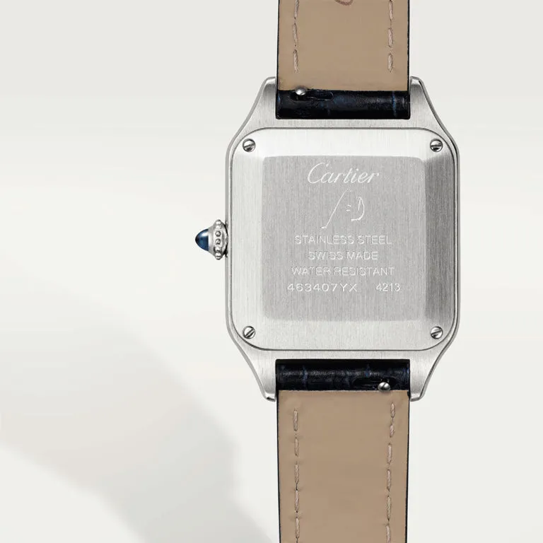 Cartier Tank Santos Dumont Ladies Silver Watch WSSA0023