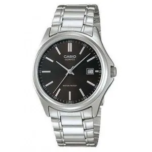 Casio Men's Silver Stainless Steel Strap Watch- MTP-1183A-1ADF