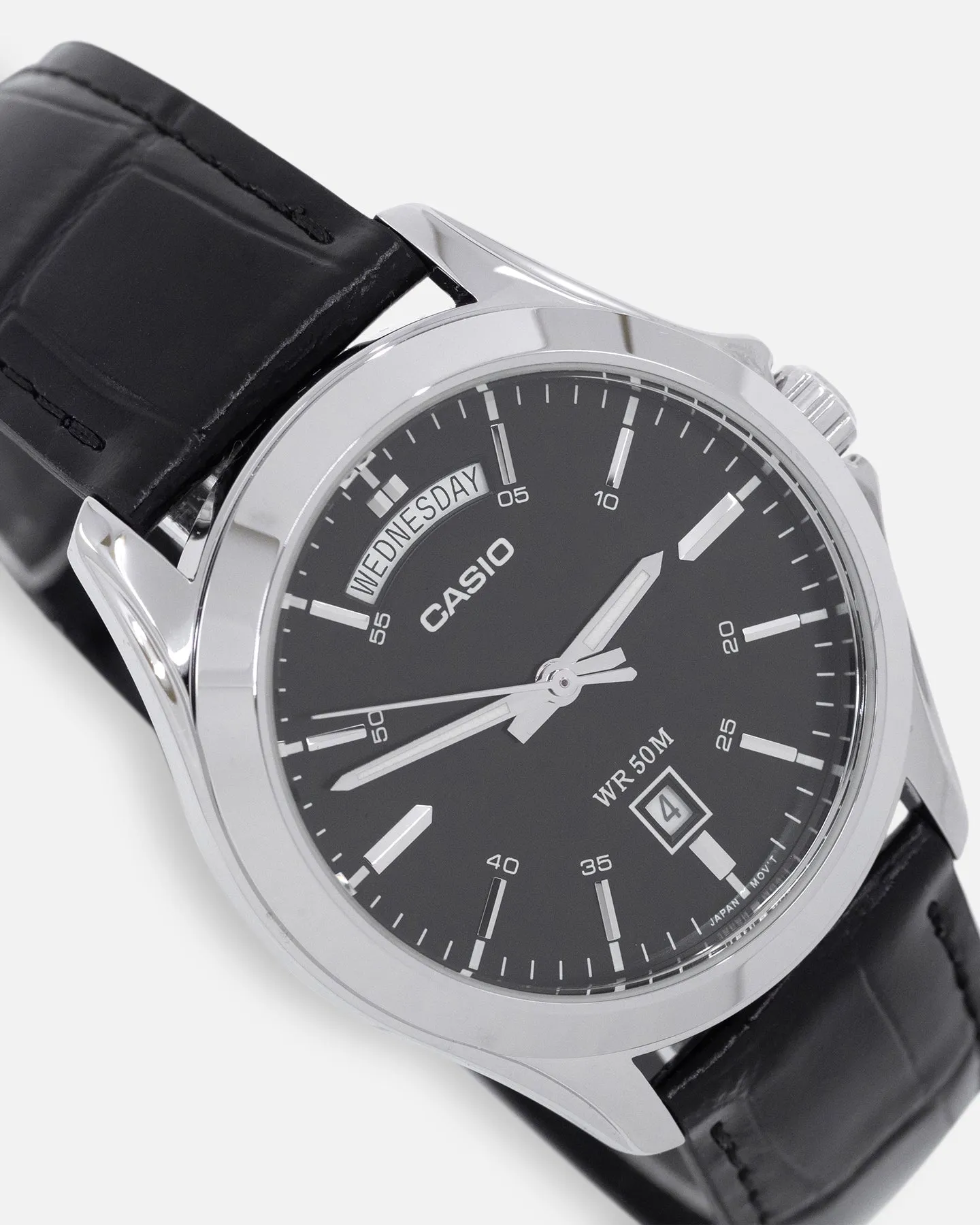 Casio MTP-1370L-1AVDF Watch Black/Silver