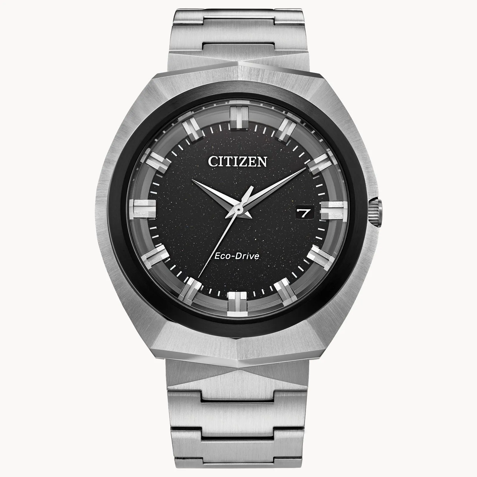 Citizen Eco-Drive 365 Black Dial Stainless Steel Watches BN1014-55E