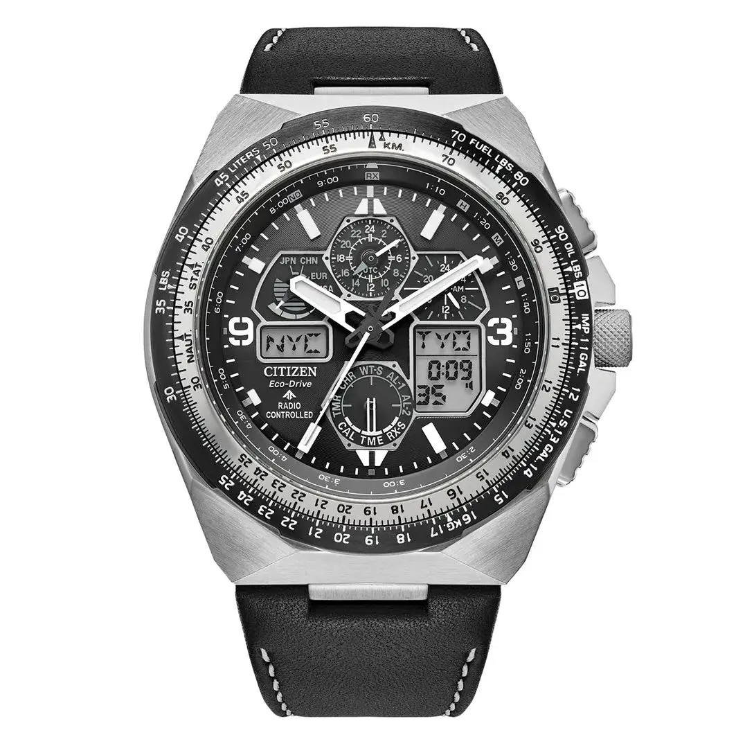 Citizen Men's Watch Black Skyhawk A.T Eco-Drive JY8149-05E