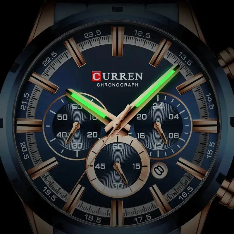 CURREN Men Quartz Watch Top Brand