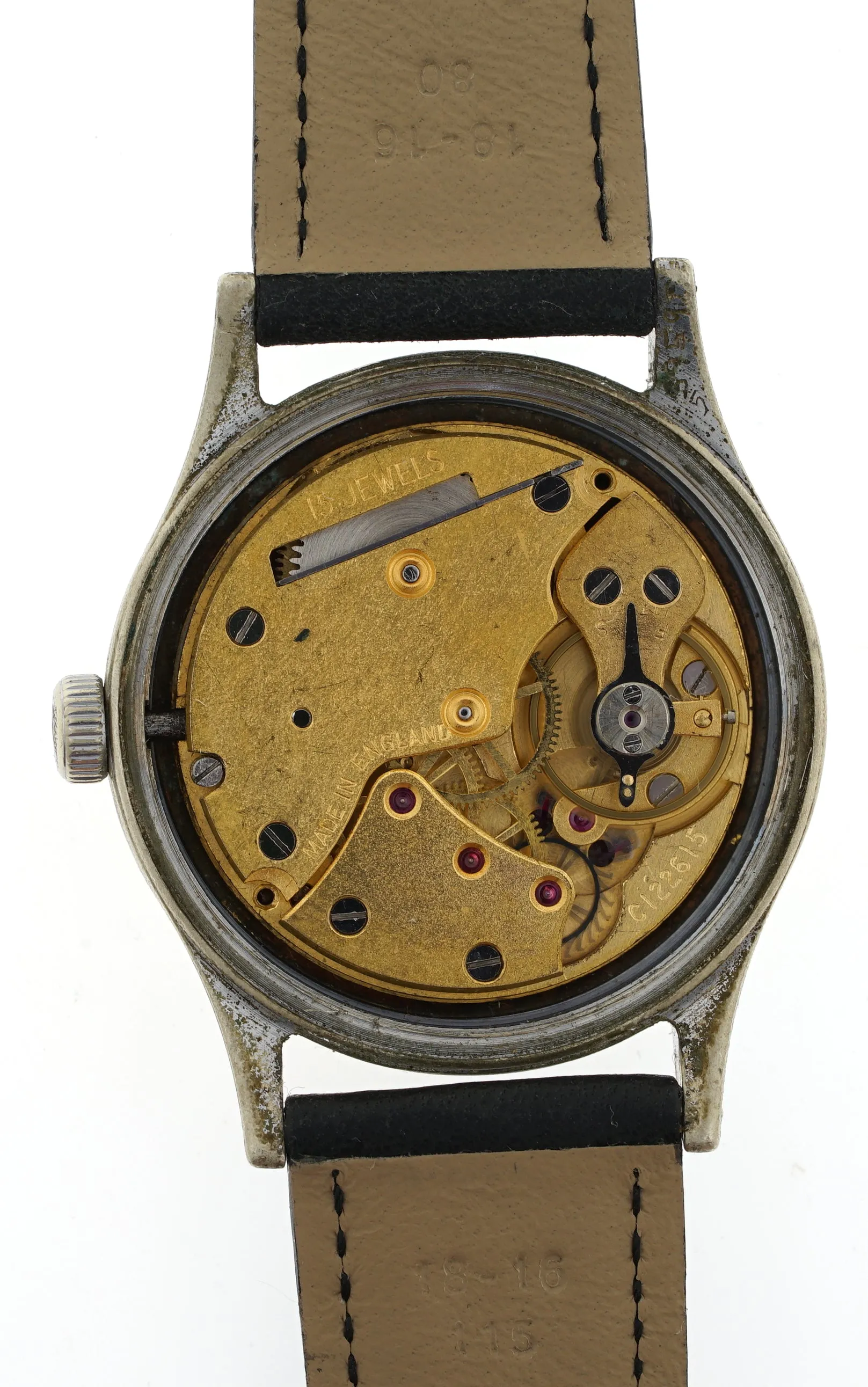 DELUXE SMITHS A404 WRISTWATCH AVERAGE CONDITION CIRCA 1952/3