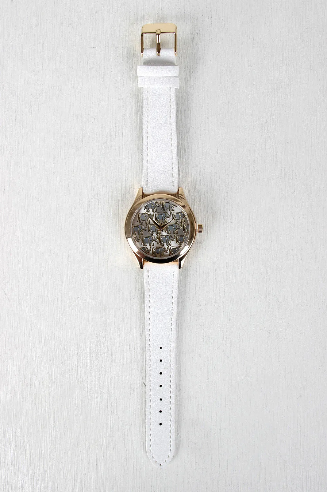 Elephant and Rhinestones Watch