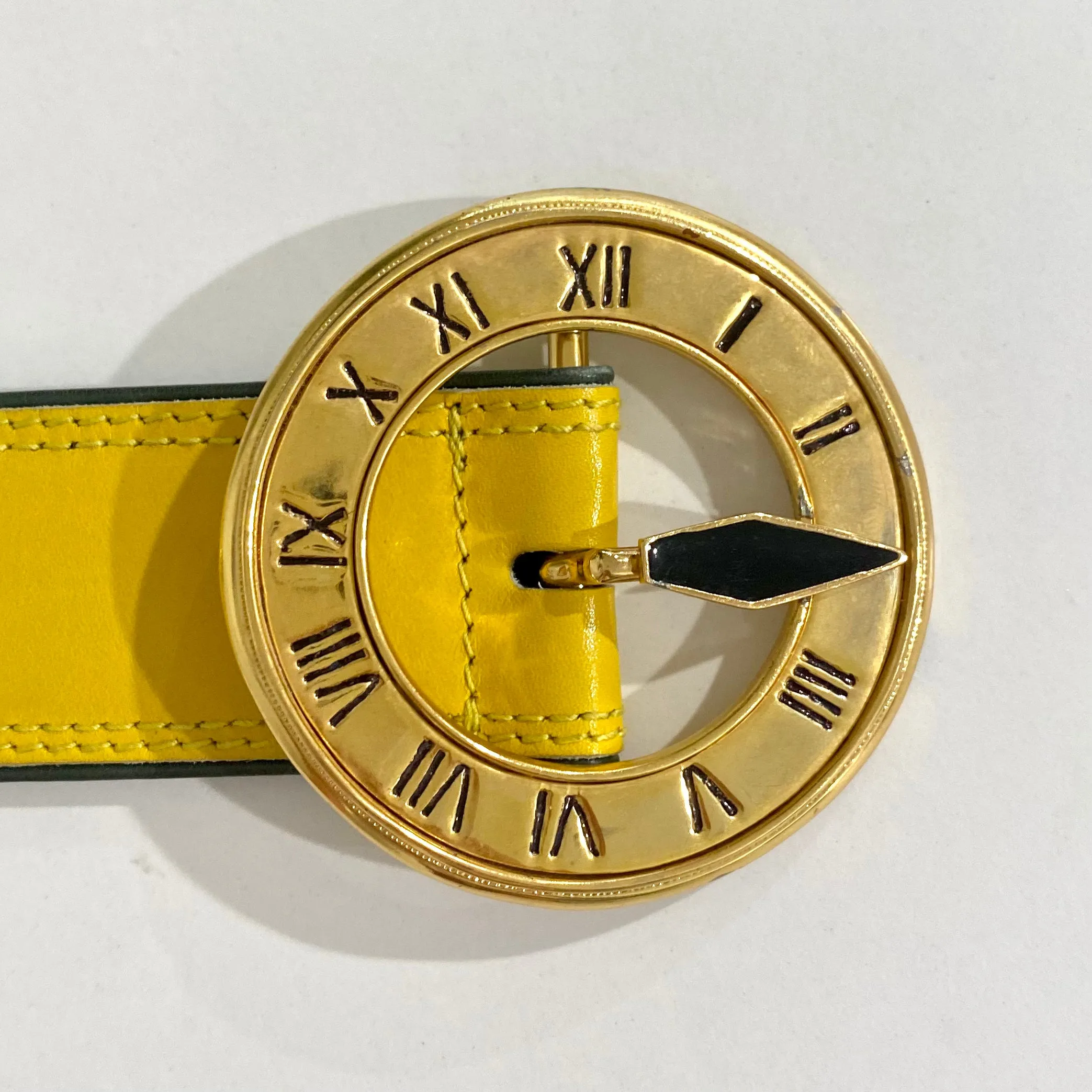 Escada Vintage Clock Belt