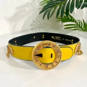 Escada Vintage Clock Belt