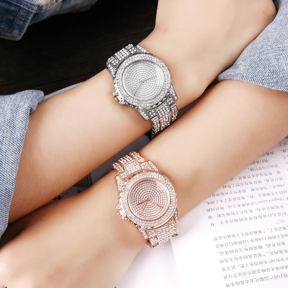 Fashion Bling Diamond Watch Women's