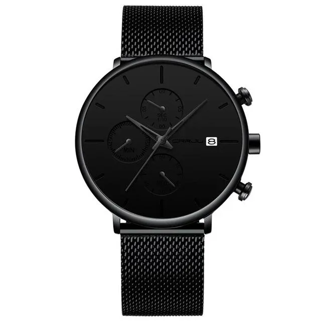 Fashion Waterproof Slim Minimalist Wrist Watches For Men