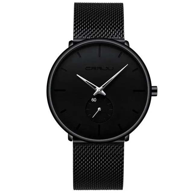 Fashion Waterproof Slim Minimalist Wrist Watches For Men