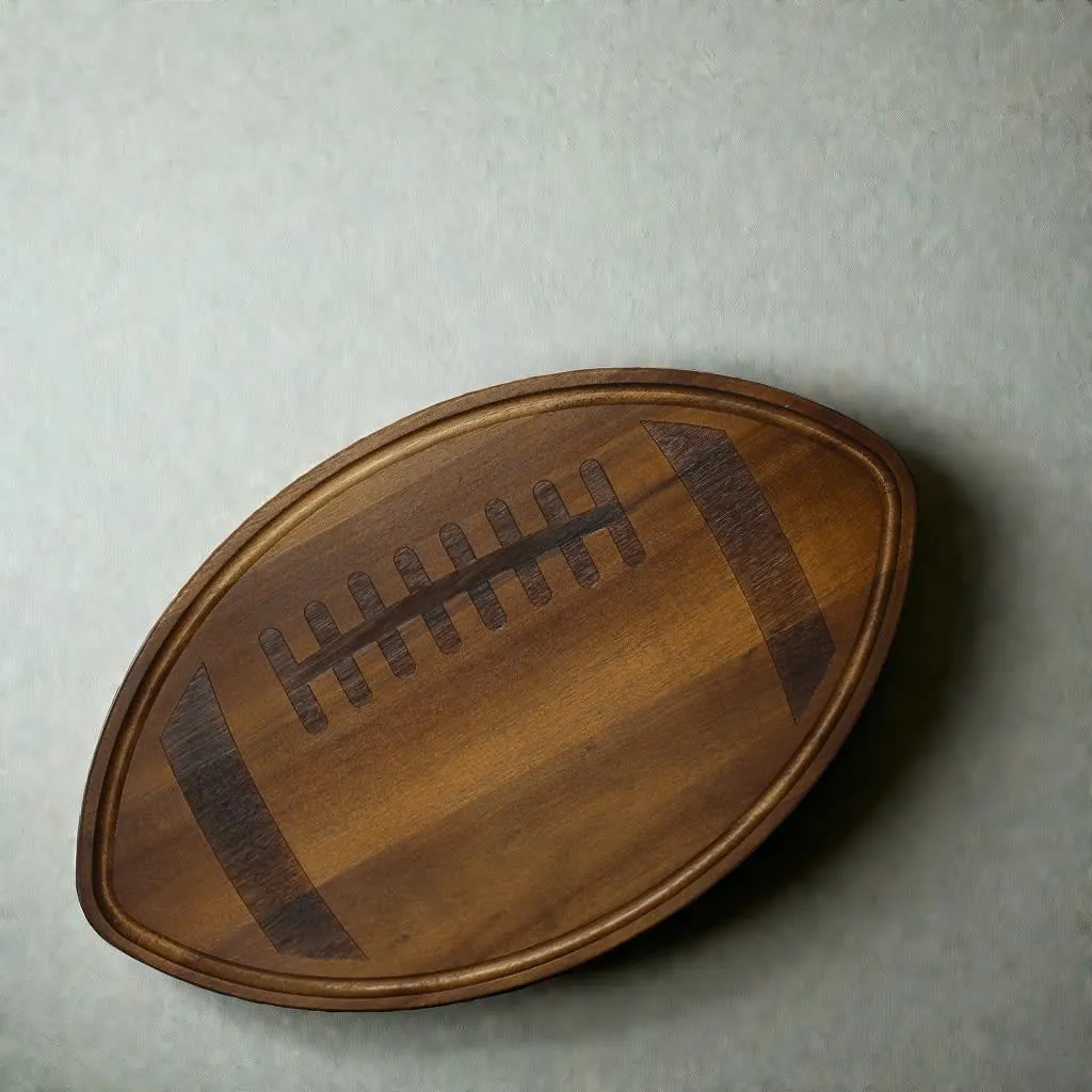 Football Wood Board - 11" x 18"