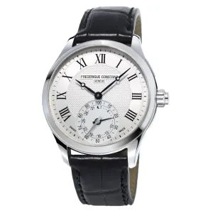 Frederique Constant Watch Men's Horological Smartwatch Classics Silver FC-285MC5B6