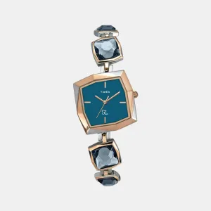 Fria Women Blue Analog Stainless Steel Watch TWEL16102