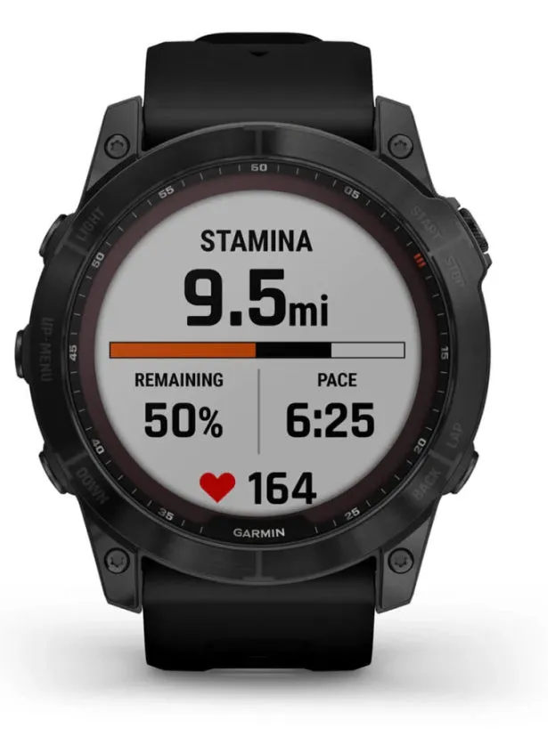 GARMIN® fēnix® 7X Men’s Smartwatch – Sapphire Solar Edition