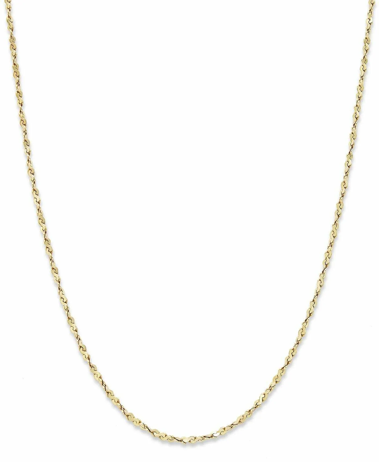 Giani Bernini 20 InchesTwist Necklace Necklace in 18K Gold Over Sterling Silver