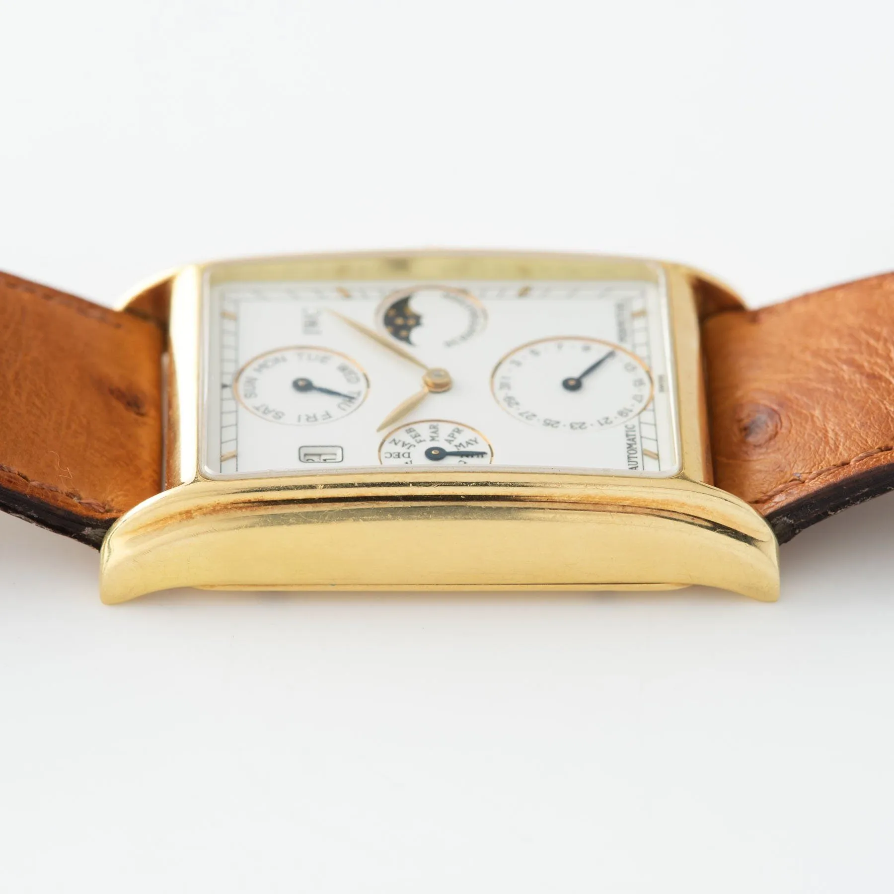 IWC Novecento Perpetual Calendar Yellow Gold Reference 3545