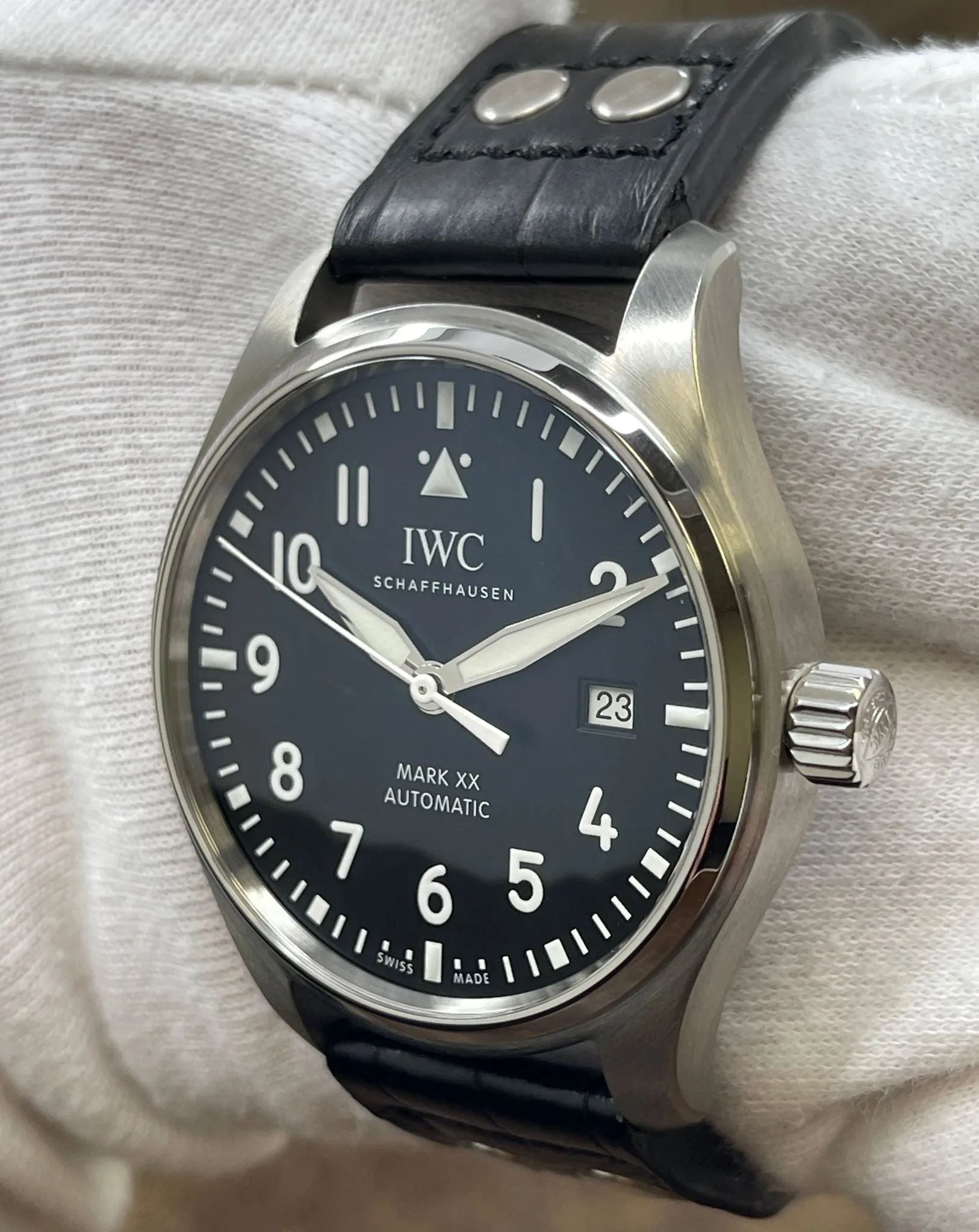 IWC Pilot Mark XX IW328201 Black Dial Automatic Men's Watch