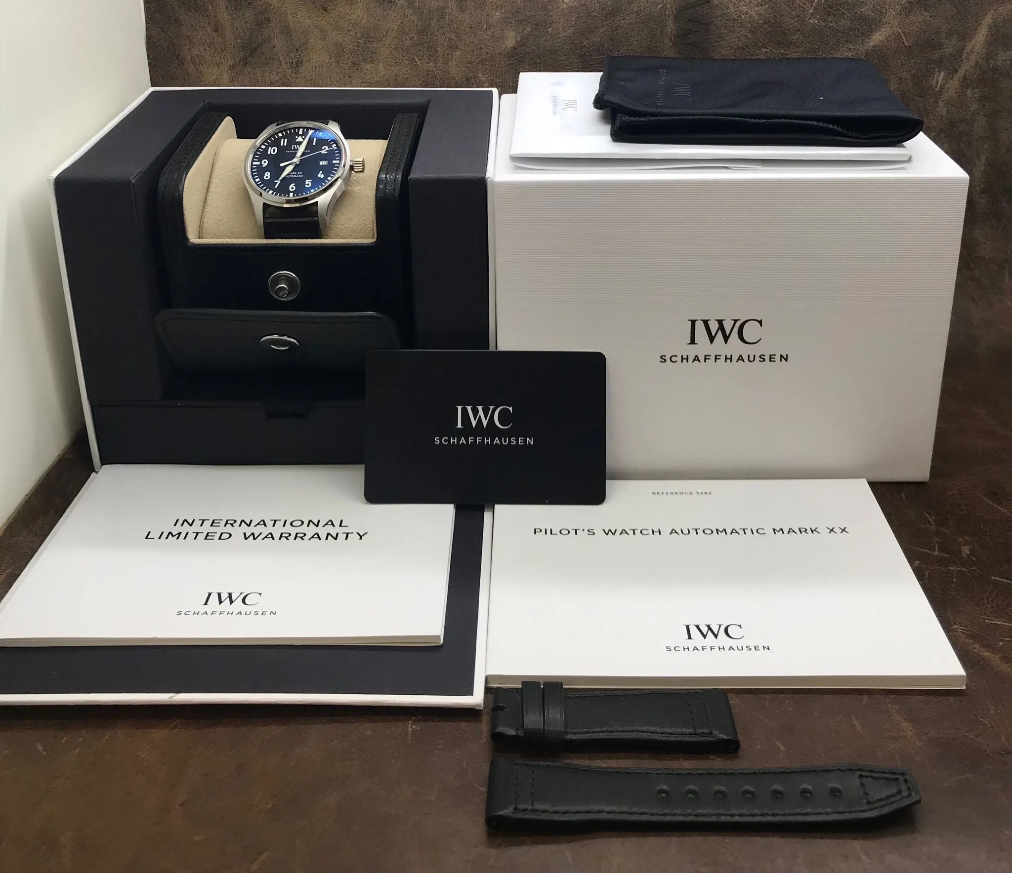 IWC Pilot Mark XX IW328201 Black Dial Automatic Men's Watch