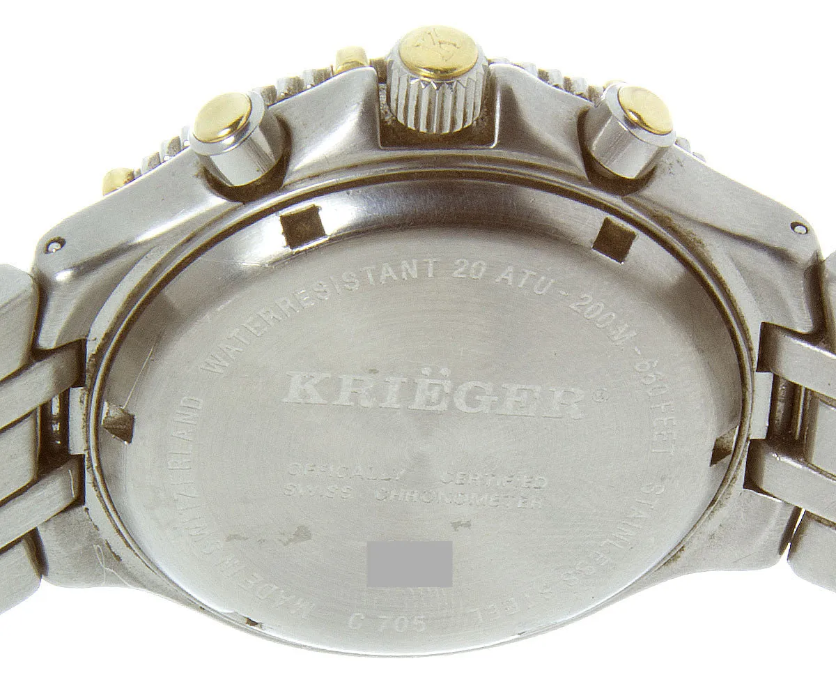 Krieger Velocita Torpedo Cigar Chronograph