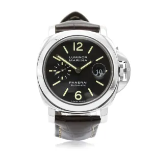 Limited Edition Stainless Steel Panerai Luminor Marina 44mm Watch