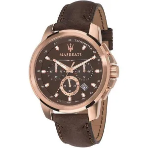 Maserati SUCCESSO 44mm Brown Watch