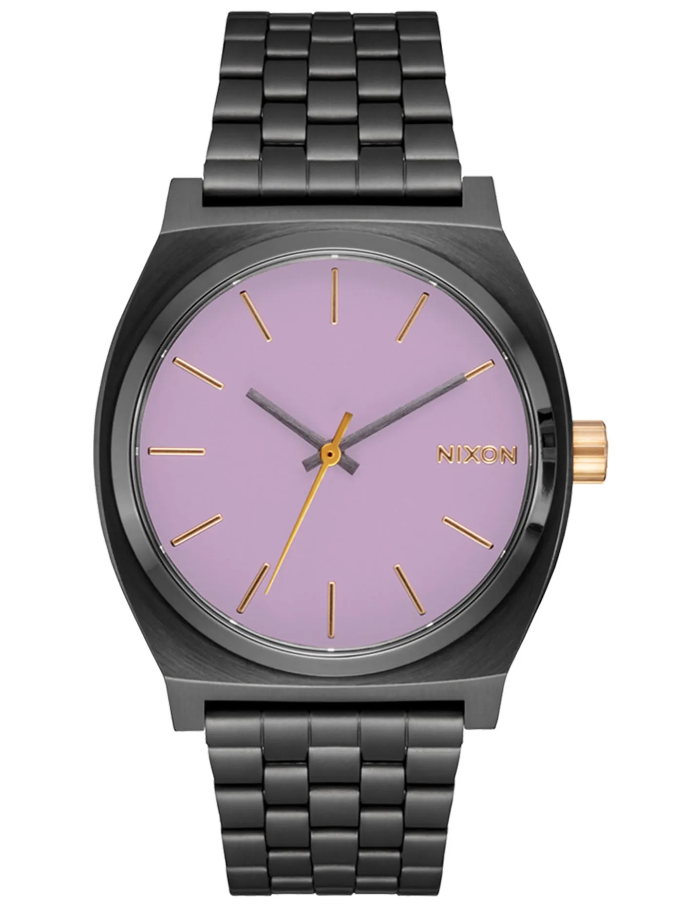 Medium Time Teller Gunmetal/Lavender/Gold Watch