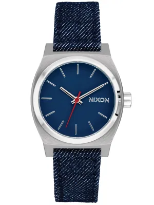 Medium Time Teller Silver/Indigo/Denim Watch