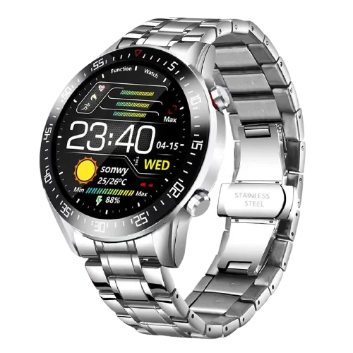 Men Multifunction HD Resolution Full Touch Screen  Fitness Waterproof Sports Watch