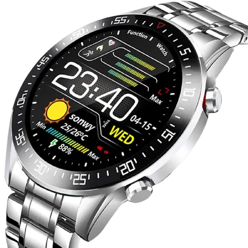 Men Multifunction HD Resolution Full Touch Screen  Fitness Waterproof Sports Watch