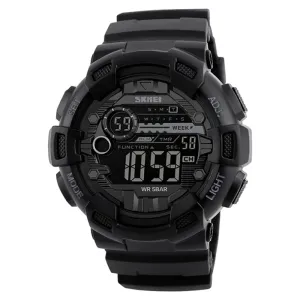 Men's Digital Sports Watch LED Screen & Waterproof with Backlight