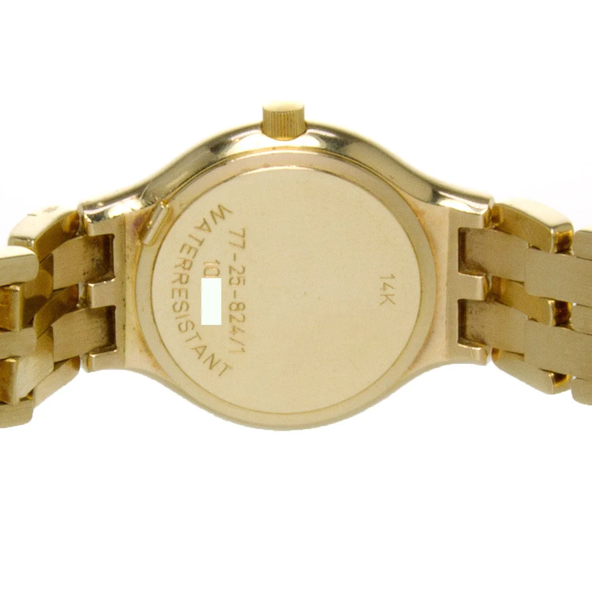 Movado 14kt Gold Diamond Museum Watch