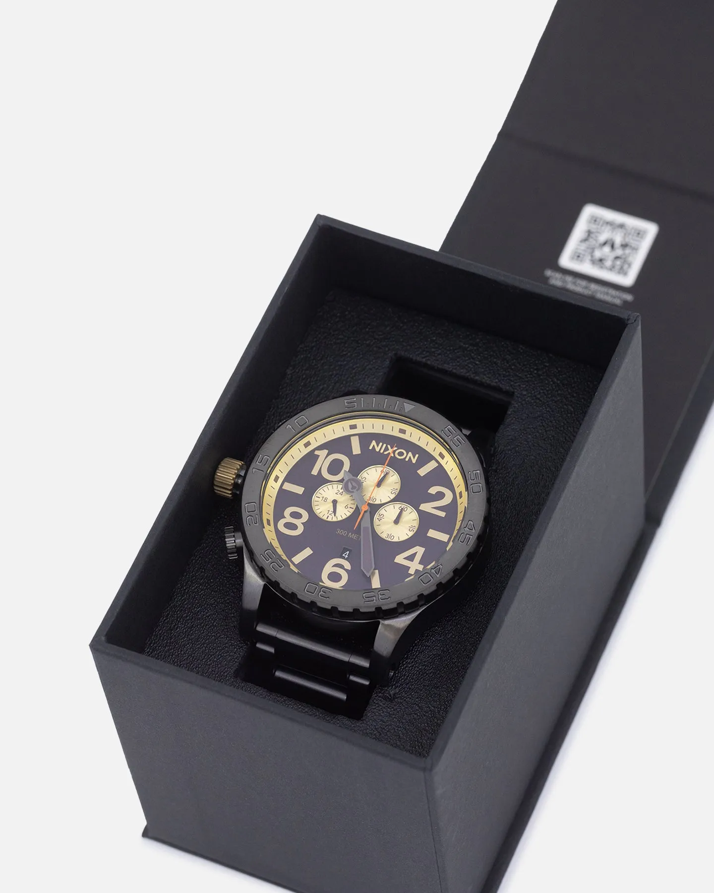 Nixon 51-30 Chrono Gunmetal/Blackberry