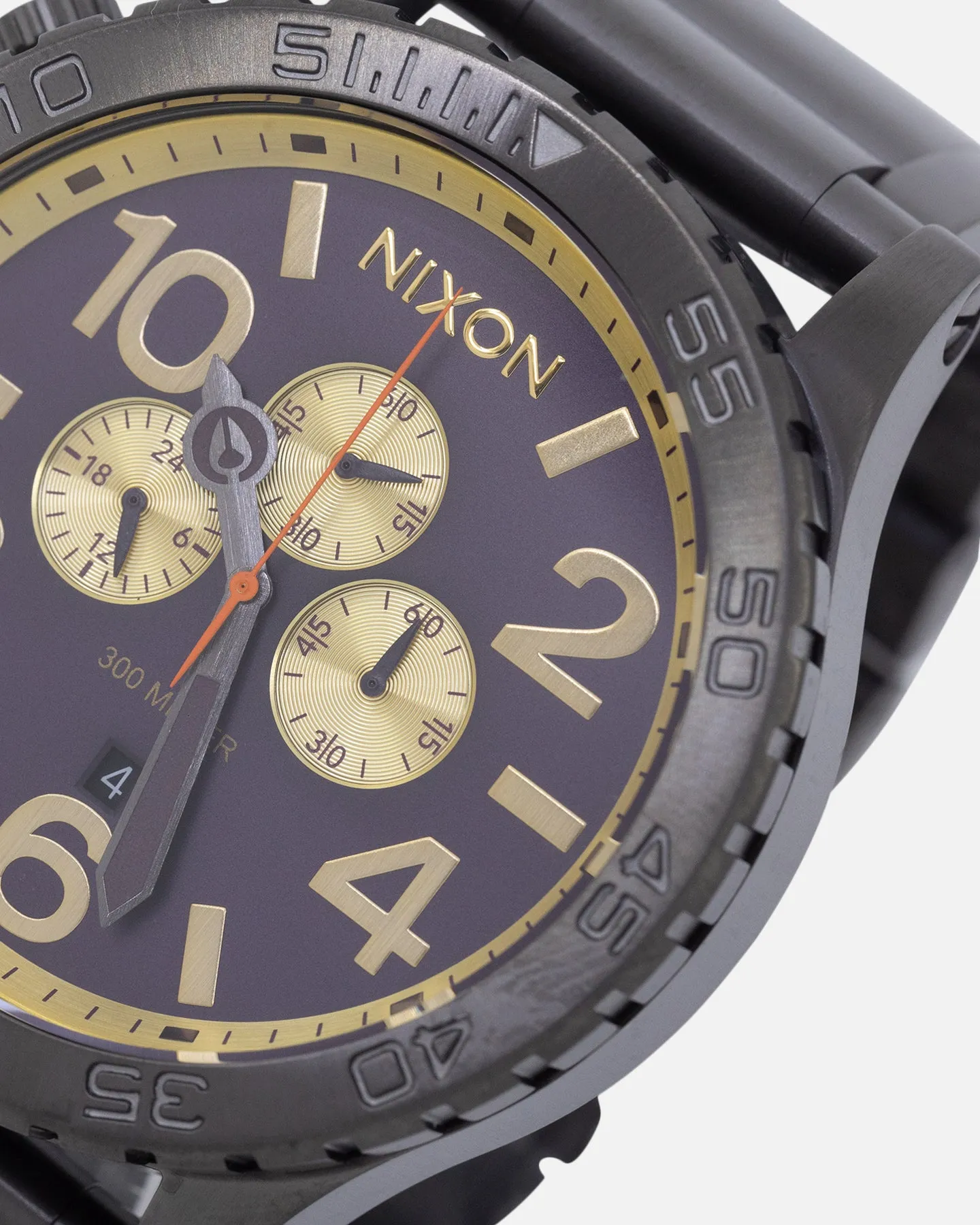 Nixon 51-30 Chrono Gunmetal/Blackberry