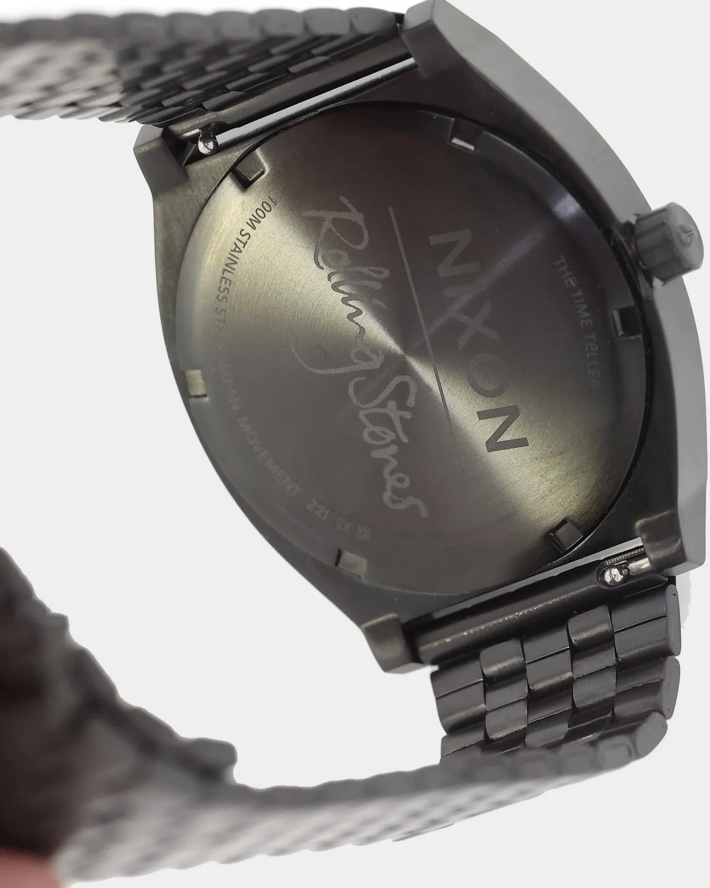 Nixon Rolling Stones Time Teller All Black