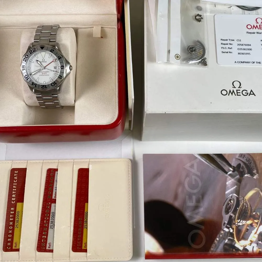 Omega Seamaster GMT Great White 25382000