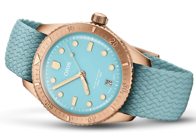 ORS Watch Divers Sixty Five Cotton Candy Bronze Sky Blue