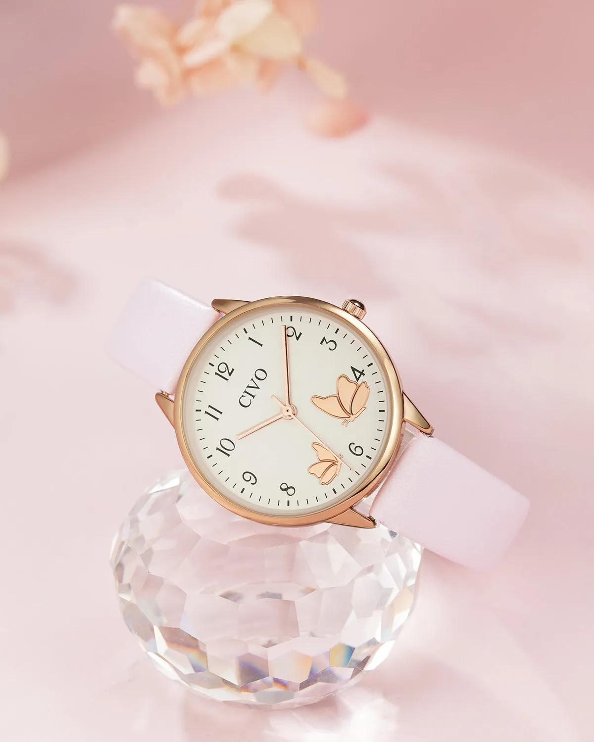 P2277 | Quartz Women Watch | Leather Band